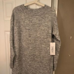 Wool grey Drex sweater